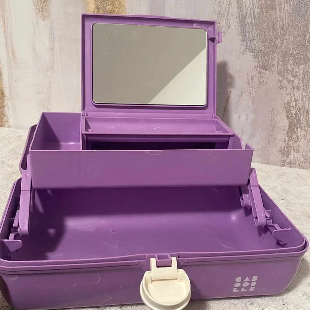 Cosmetic case On the Go Girl - Lilac Marble 💝🎁 - Picture 3 of 6